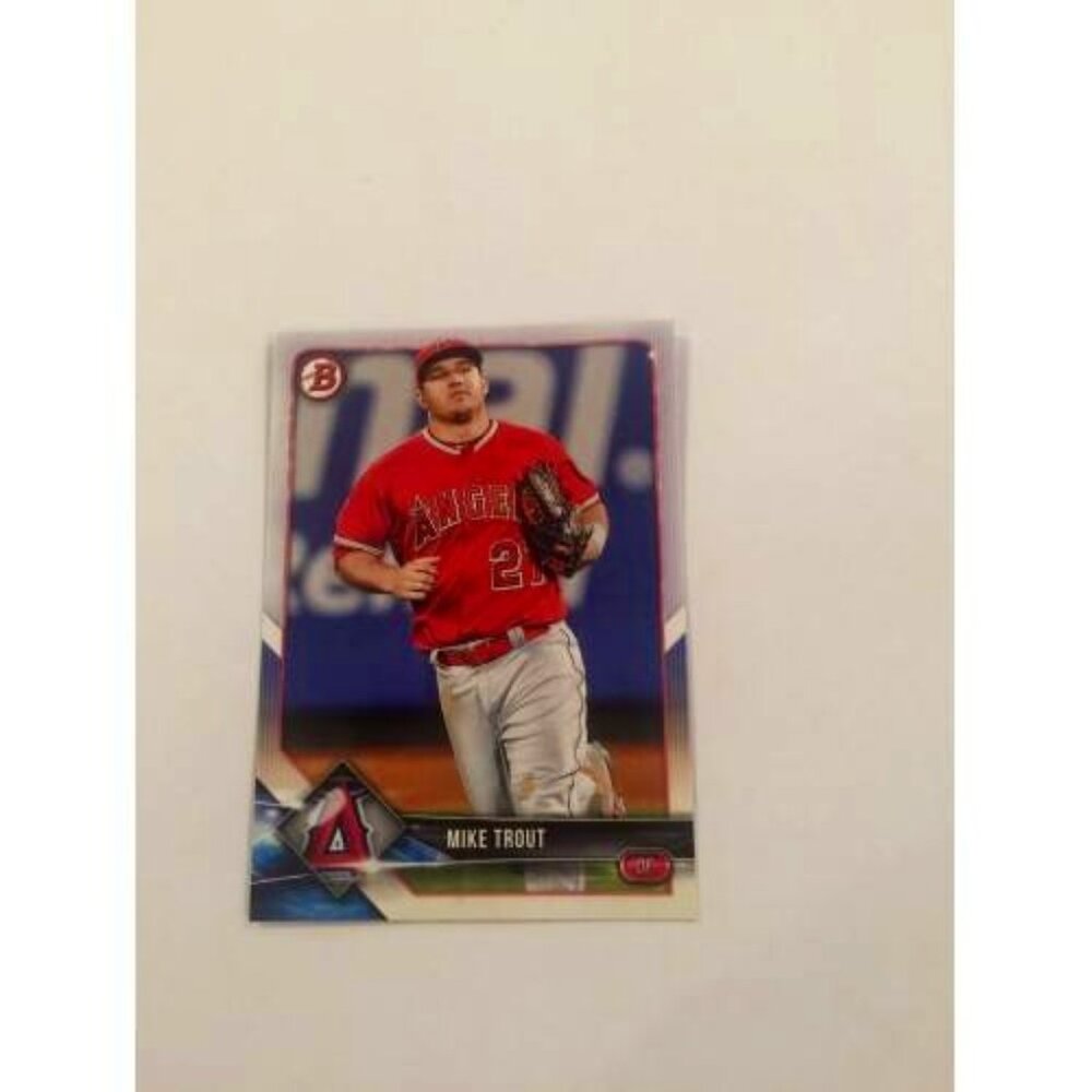 2018 Bowman Mike Trout Angels #1 (027)